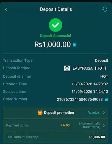 Deposit Proof SS