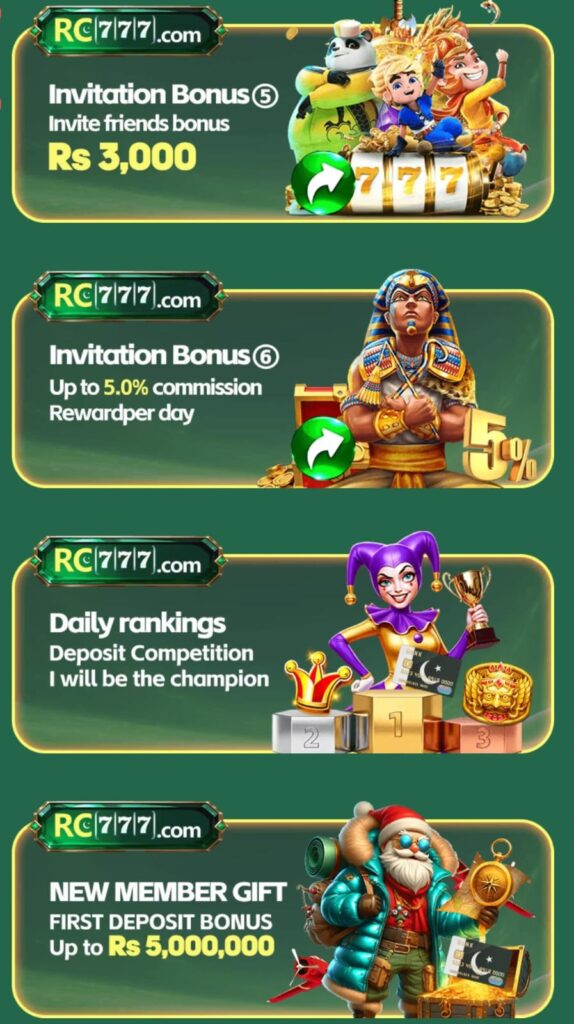 Daily Bonuses and Offers