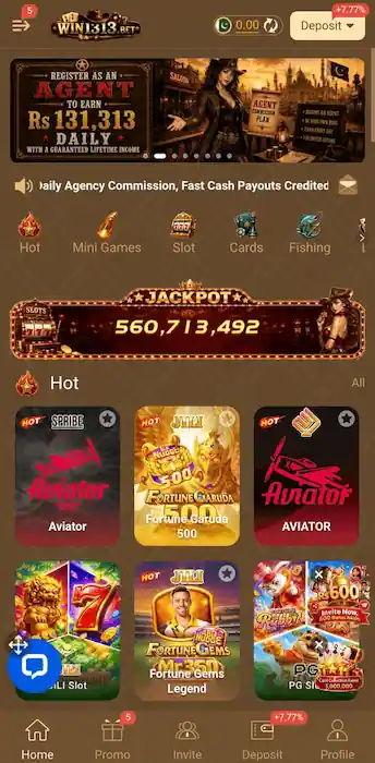 
Win1313 Game interface SS