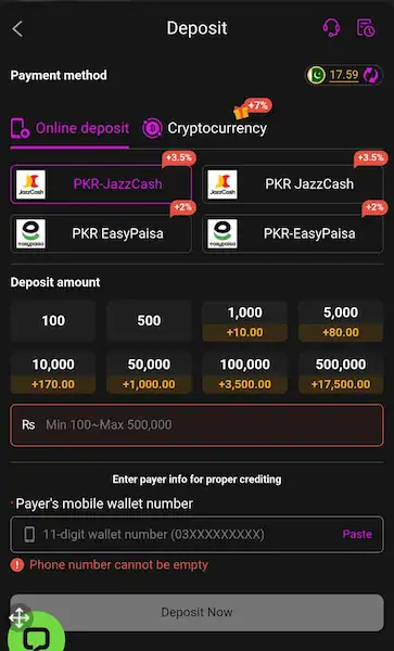 payment Methods