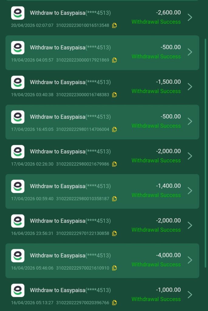 ZH88 payment withdraw proof