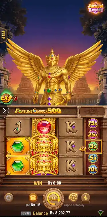 Fortune Garuda 500 Jackpot Legend Game SS