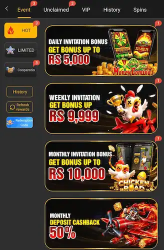 188PKR Bonuses and Promotions SS