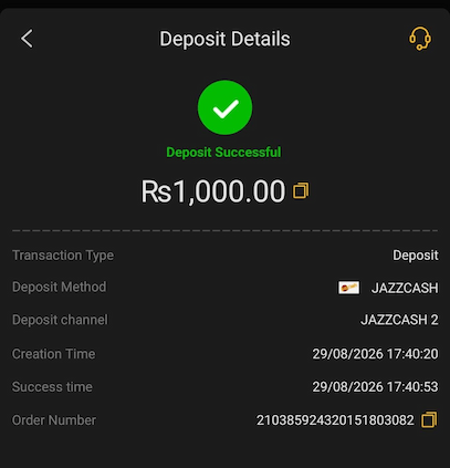 Deposit Proof SS