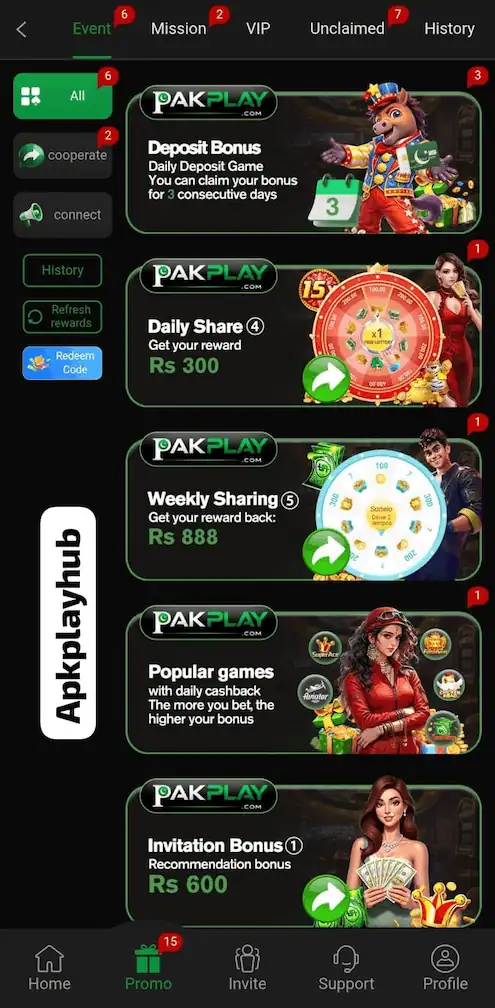PAKPLAY Promotion Page SS